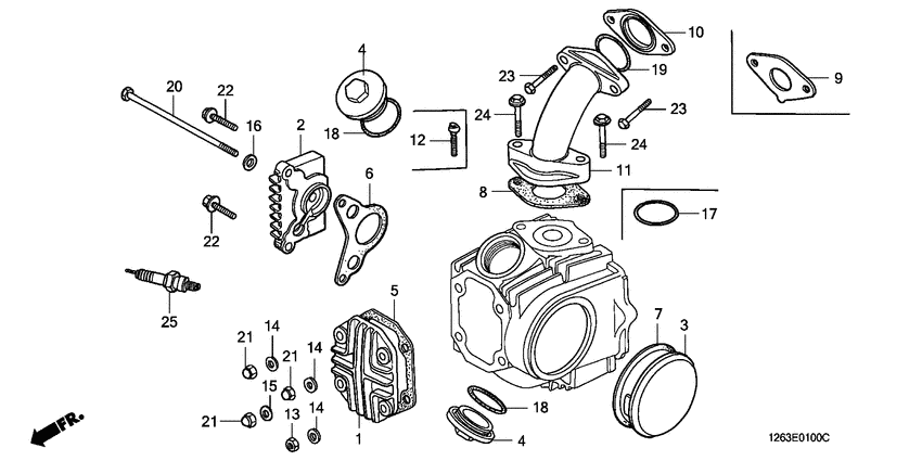 Cylinder/cylinder head