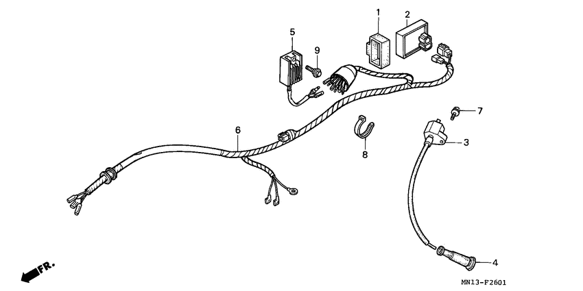 Harness wire