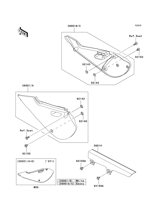  Боковые обтекатели