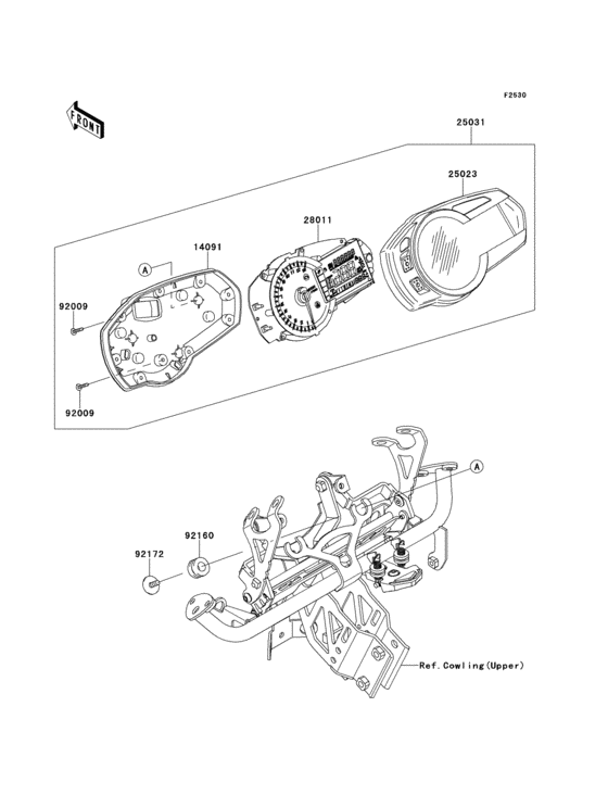 ZX1000 Приборы