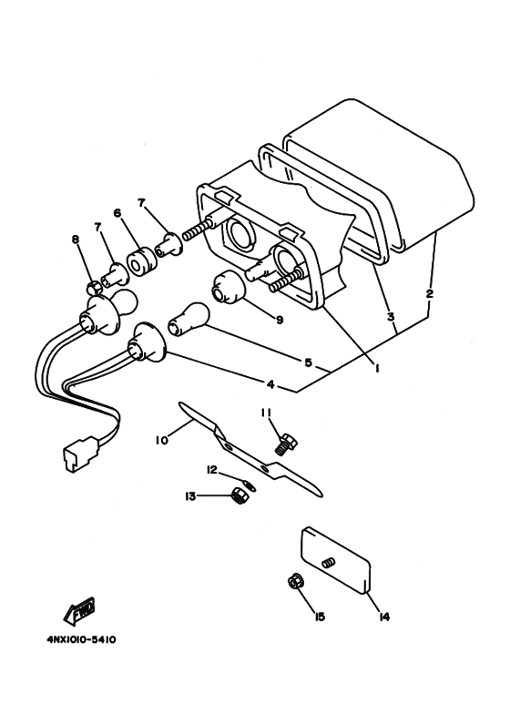 Taillight unit ass`y