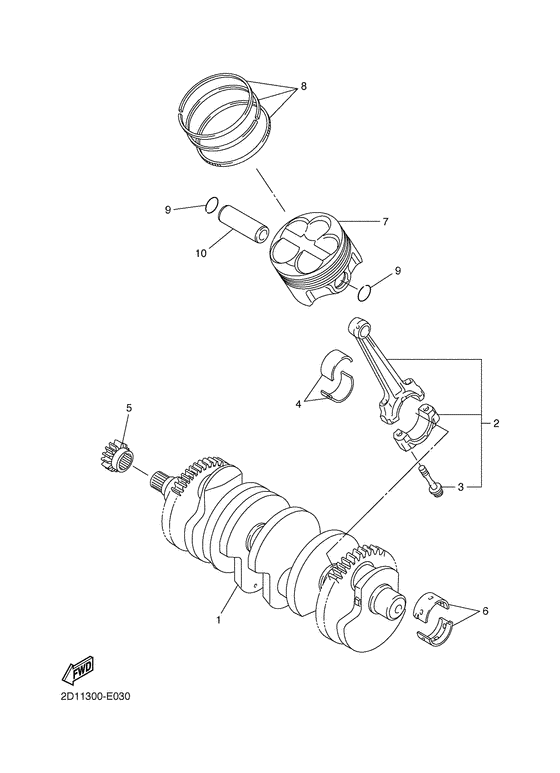 Crankshaft & piston