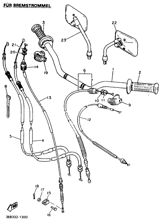 Lenker . kabel