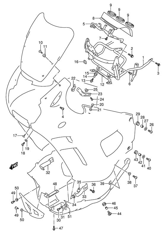 Installation parts