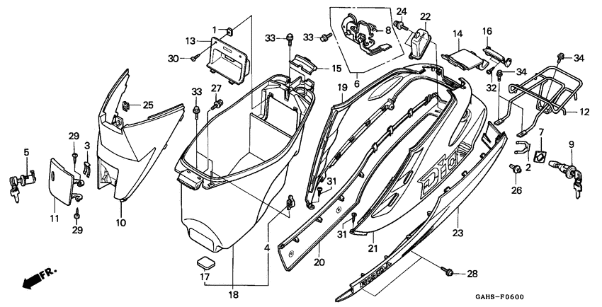Body cover/ luggage box
