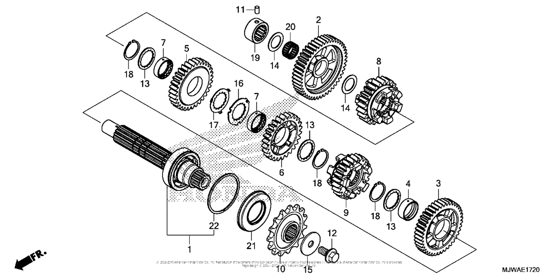 Transmission (Countershaft)