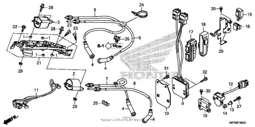 Ignition coil + ecu
