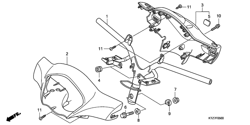 Handle pipe/handle cover