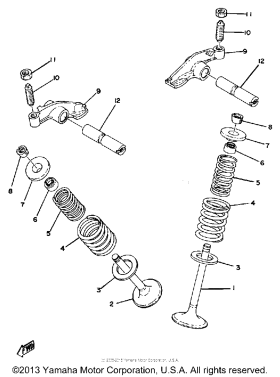 Valve - rocker arm