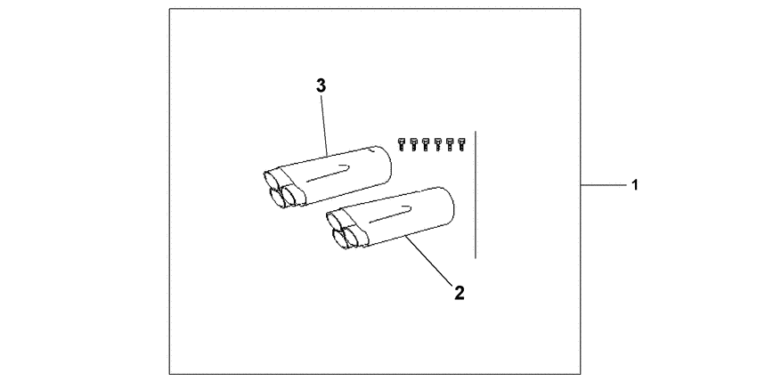 GL1500CD Ex pipe finisher