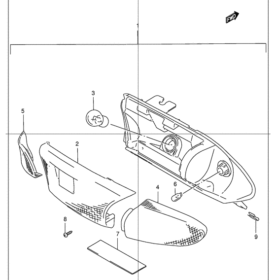 Rear lamp