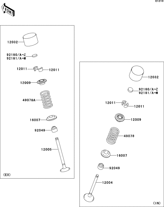 ZX1000 Valve(s)(1 / 2)