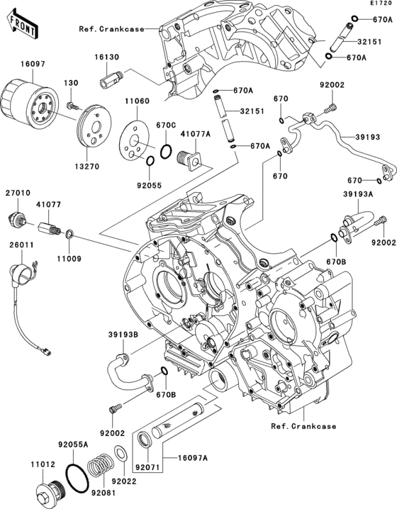 VN900 Маслянный фильтр
