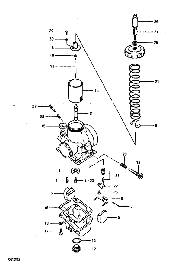 Carburetor assy