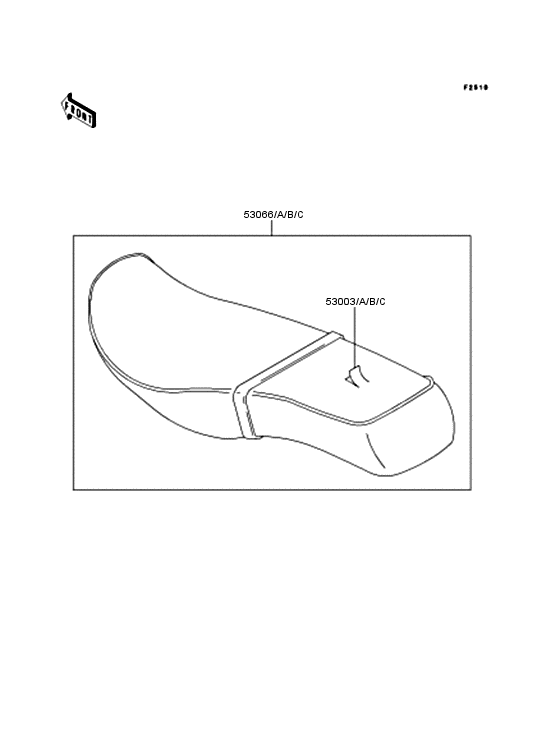 BJ250 Сиденье