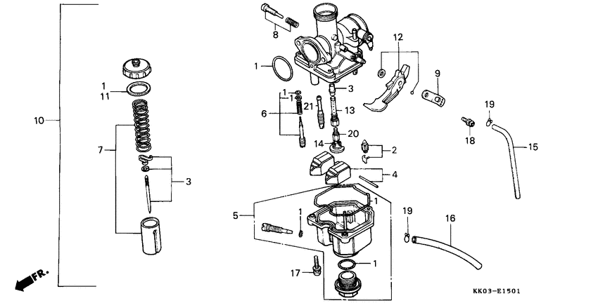Carburetor assy