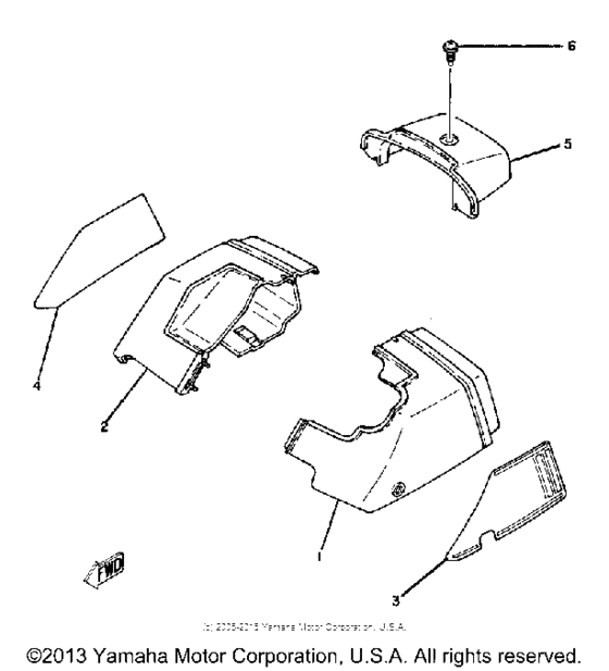 MJ50 Боковые обтекатели