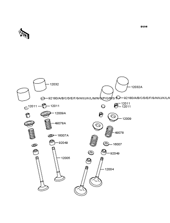 Rocker arms/valves