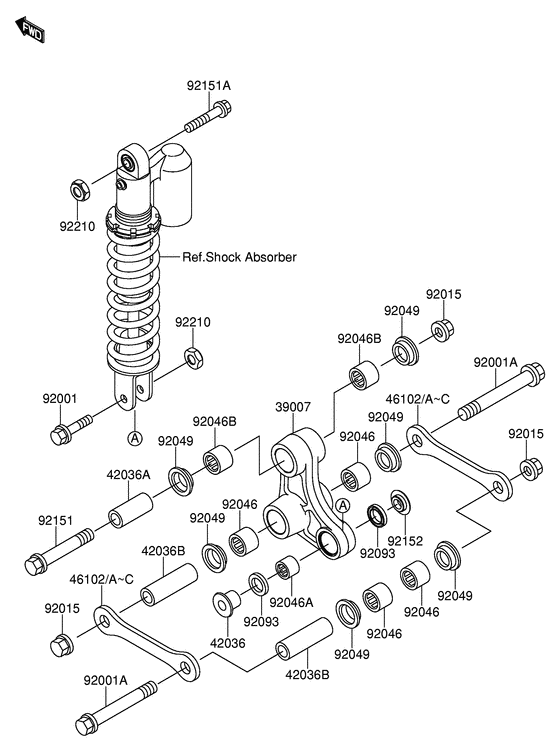 RM65 Suspension ignition coil