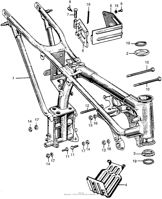 Cl175 frame