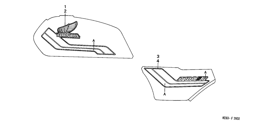 H100 Stripe / emblem