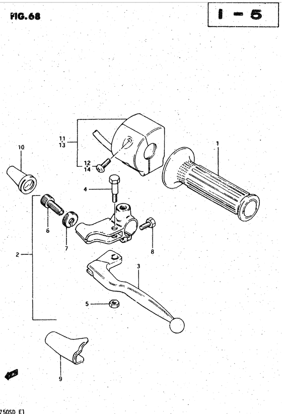 Left handle switch