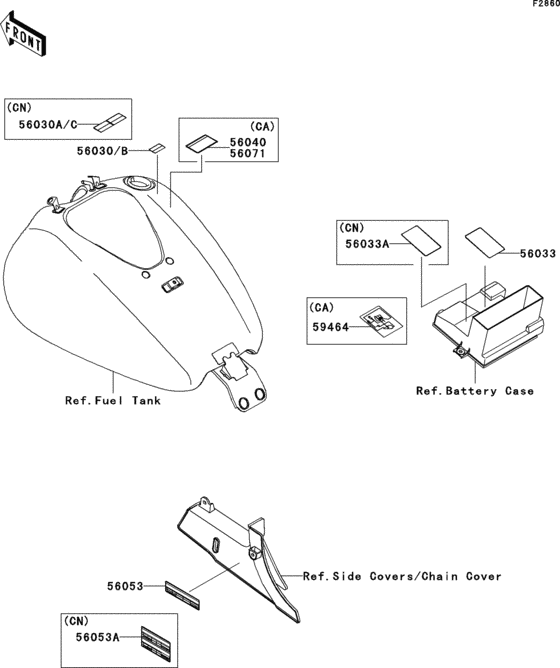 VN1700 Лейбл предостережения
