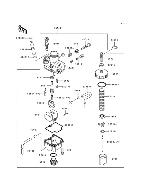 Carburetor assy