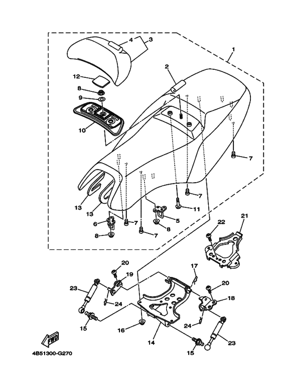 XP500 Пружина