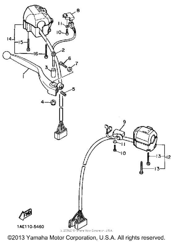  Рулевые переключатели