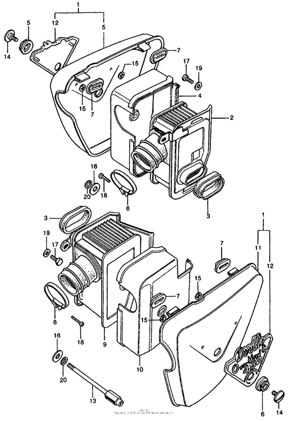 Air cleaner case