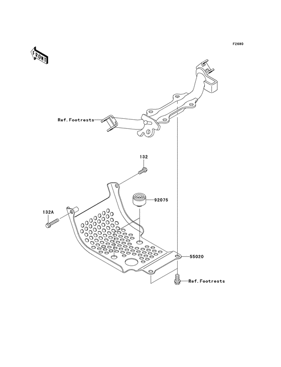 Engine low cover assy zincated