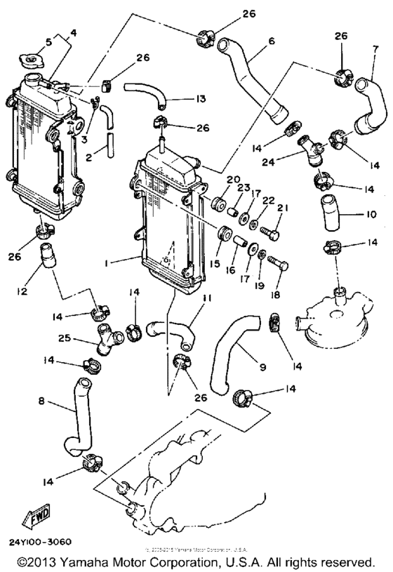  Радиатор и Патрубки