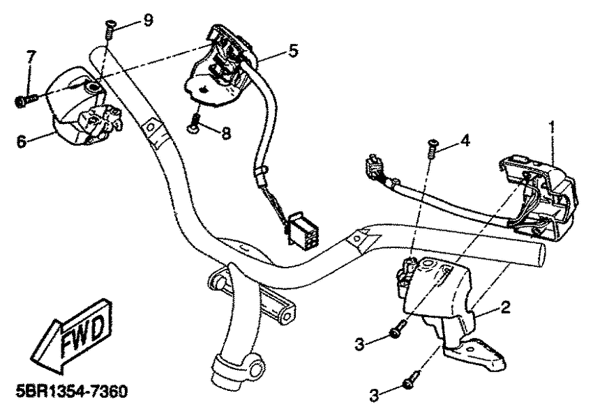 YQ50 Рулевые переключатели