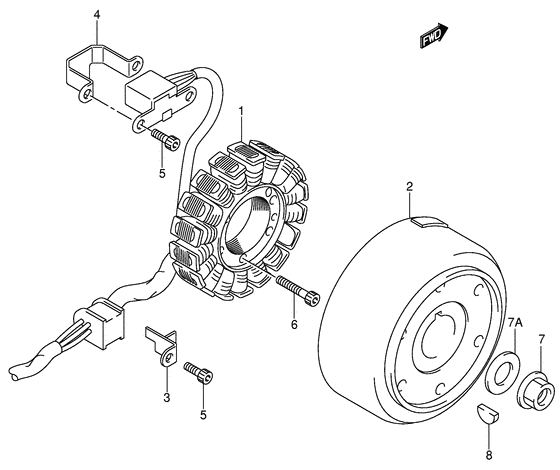DR-Z400 Зажигание
