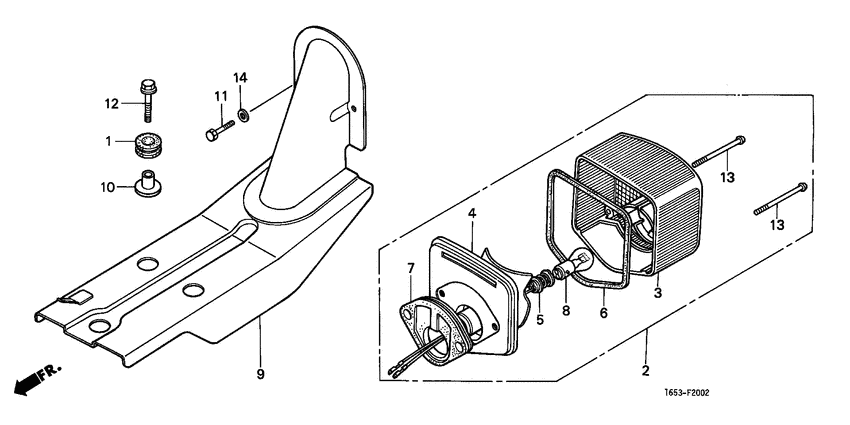 Taillight unit ass`y