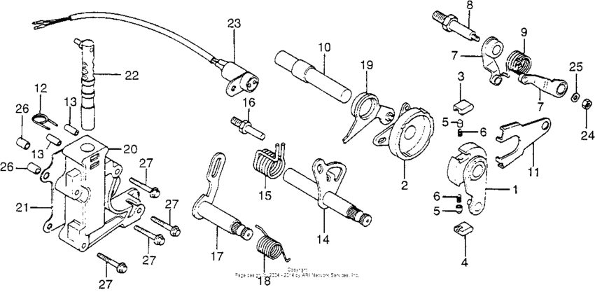 Gearshift + valve body