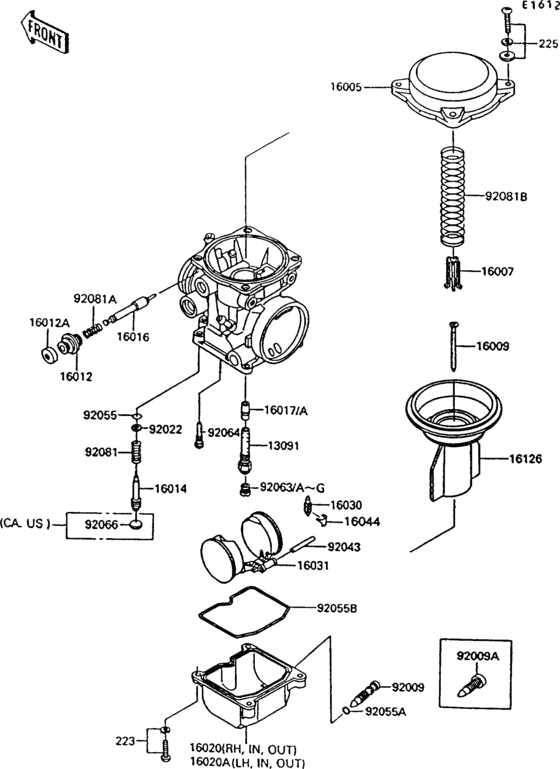 Carburetor parts(1/2)