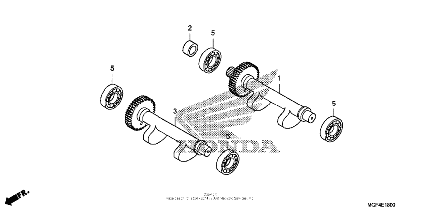 FSC600 (ABS) Валансирный вал