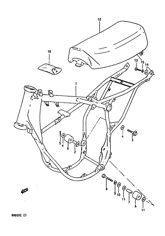 Frame - seat