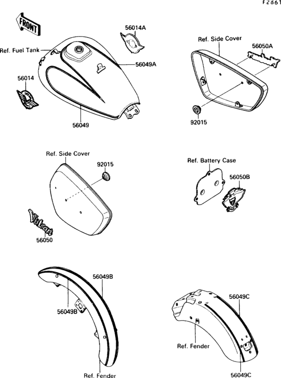 VN1500 Наклейки