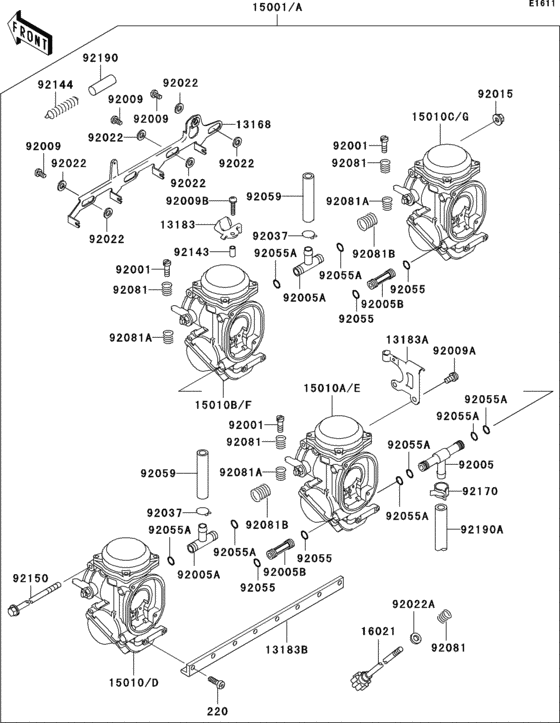 Carburetor(1/2)(zx1100-d1)
