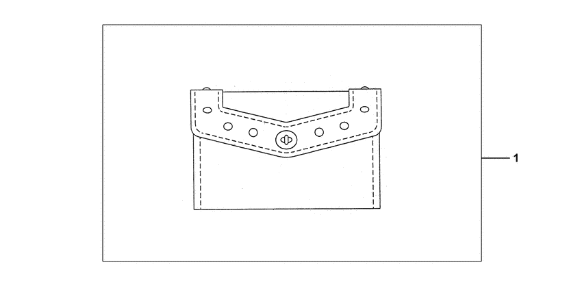 VT750C2F Leather pouch