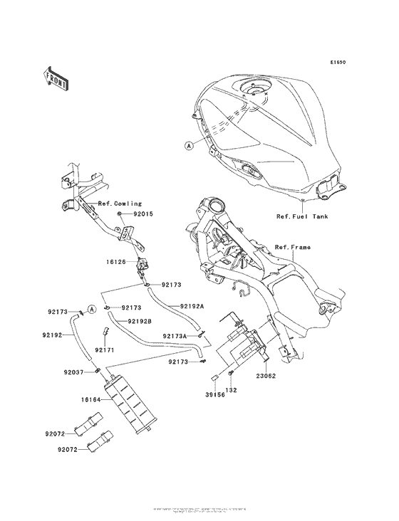 Fuel Evaporative System (Adf/adfa)(Ca)
