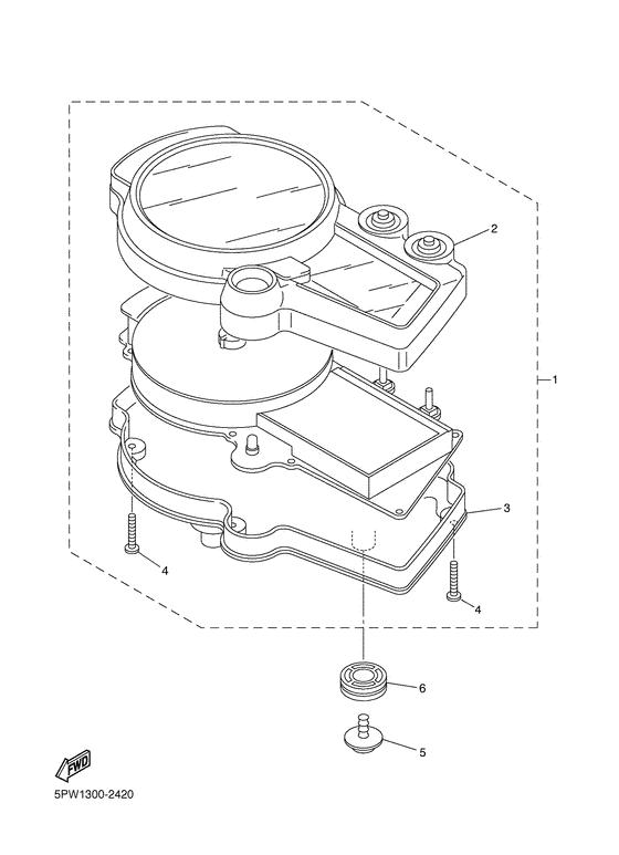 YZF-R1 Приборы