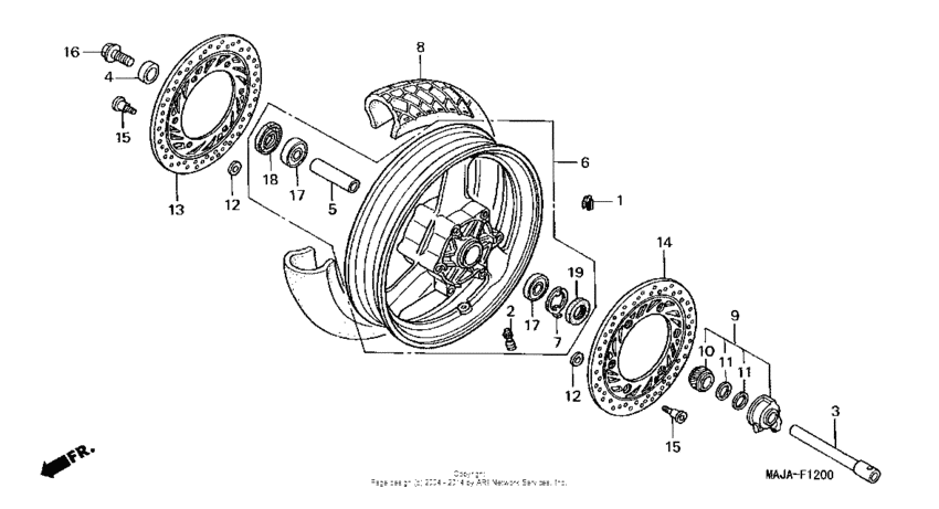 Front wheel (1)