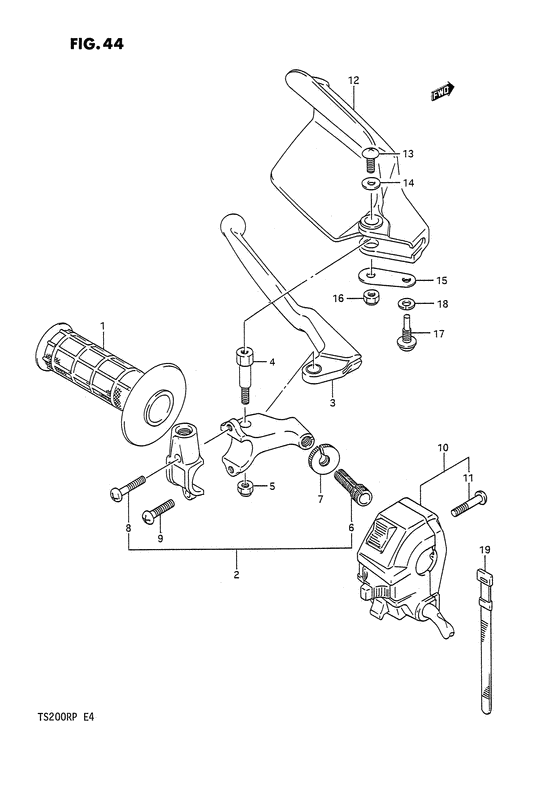Left handle switch