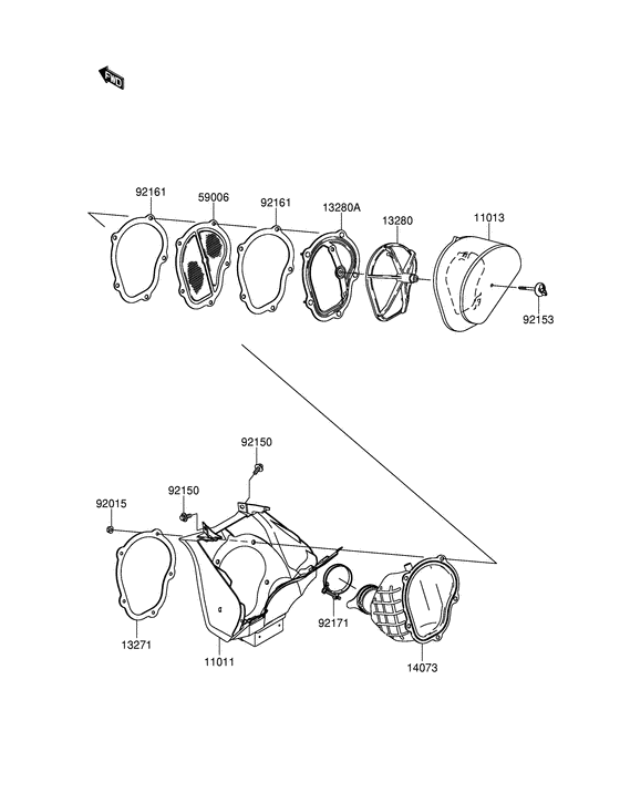 RM-Z250 Воздухоочиститель