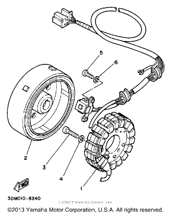 XV250 Генератор