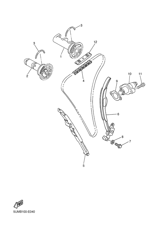 Camshaft & chain